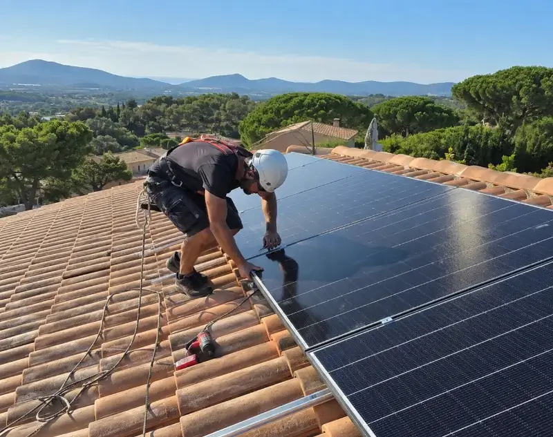 Installateur panneaux solaires La Jonchère — pose photovoltaïque sur toiture